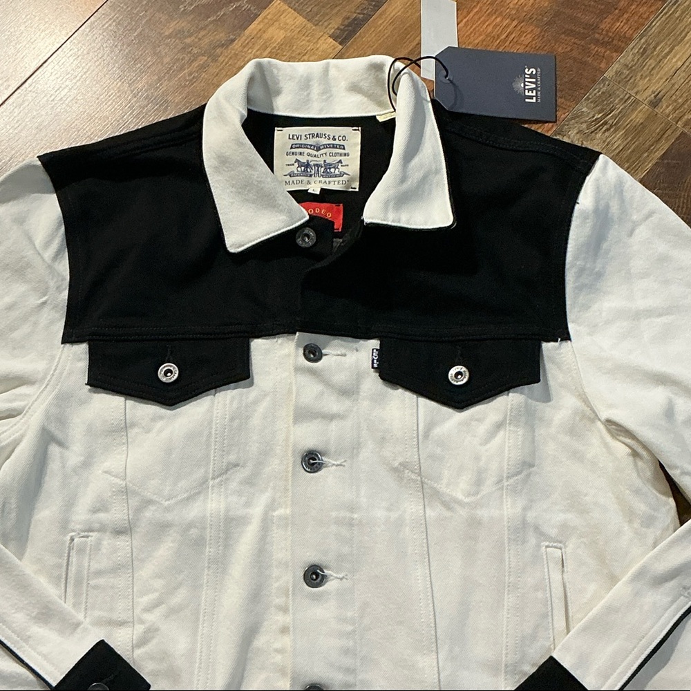 Title: Levi's Made & Crafted Rodeo Boxy Type 3 Trucker Jacket - NWT - L - Picture 7 of 10